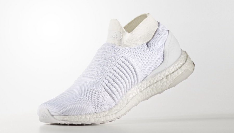 adidas Ultra Boost Uncaged Laceless "Triple White"