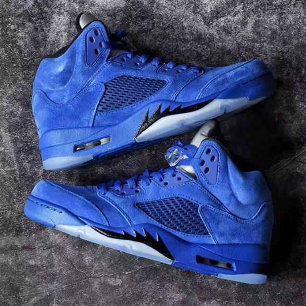 Air Jordan 5 "Blue Suede"