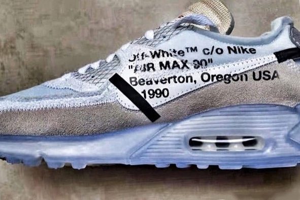 Off-White x Nike Air Max 90 ICE