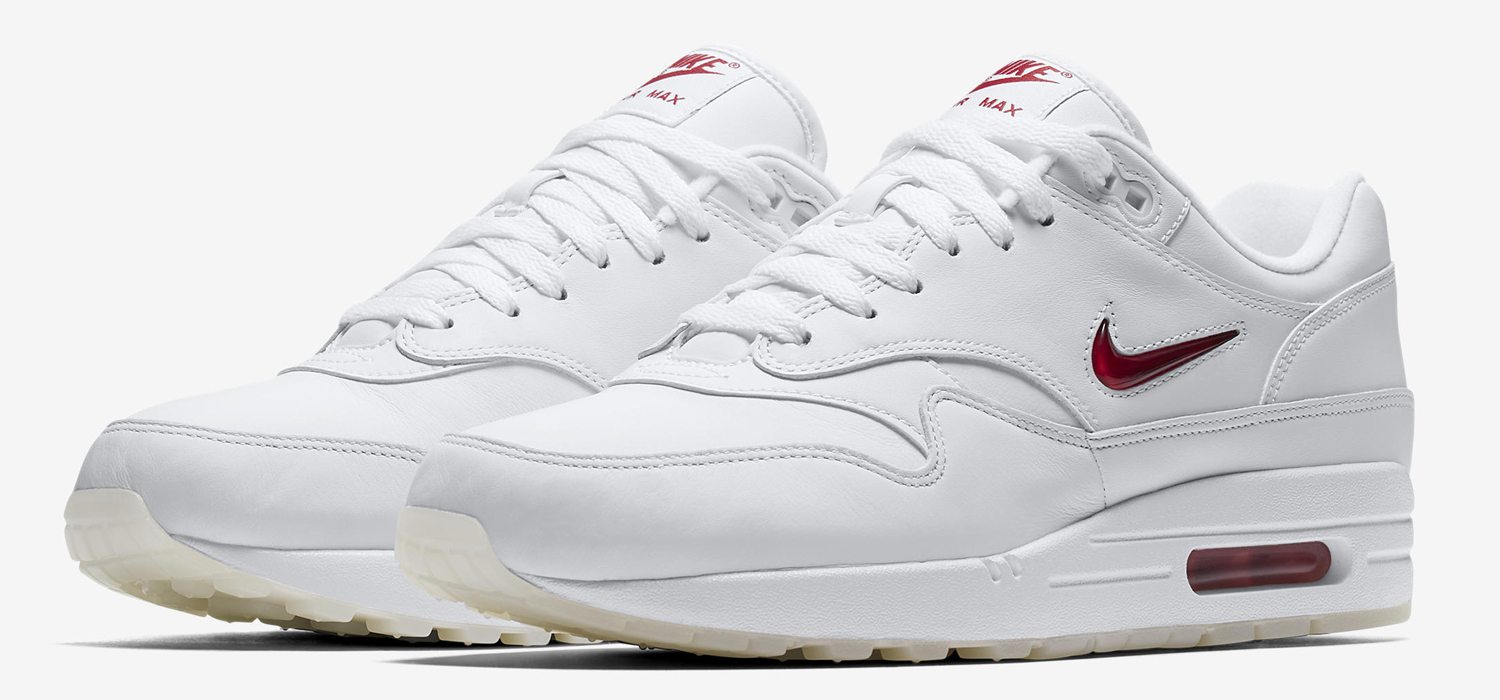 Nike Air Max 1 Premium SC Jewel White/Red