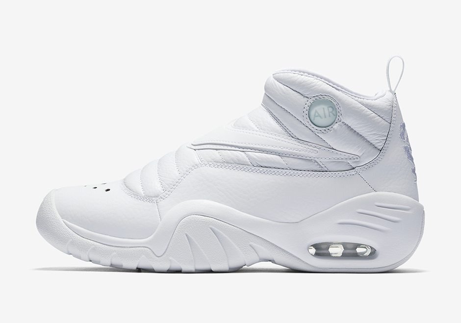 Nike Air Shake NDestrukt "Triple White"