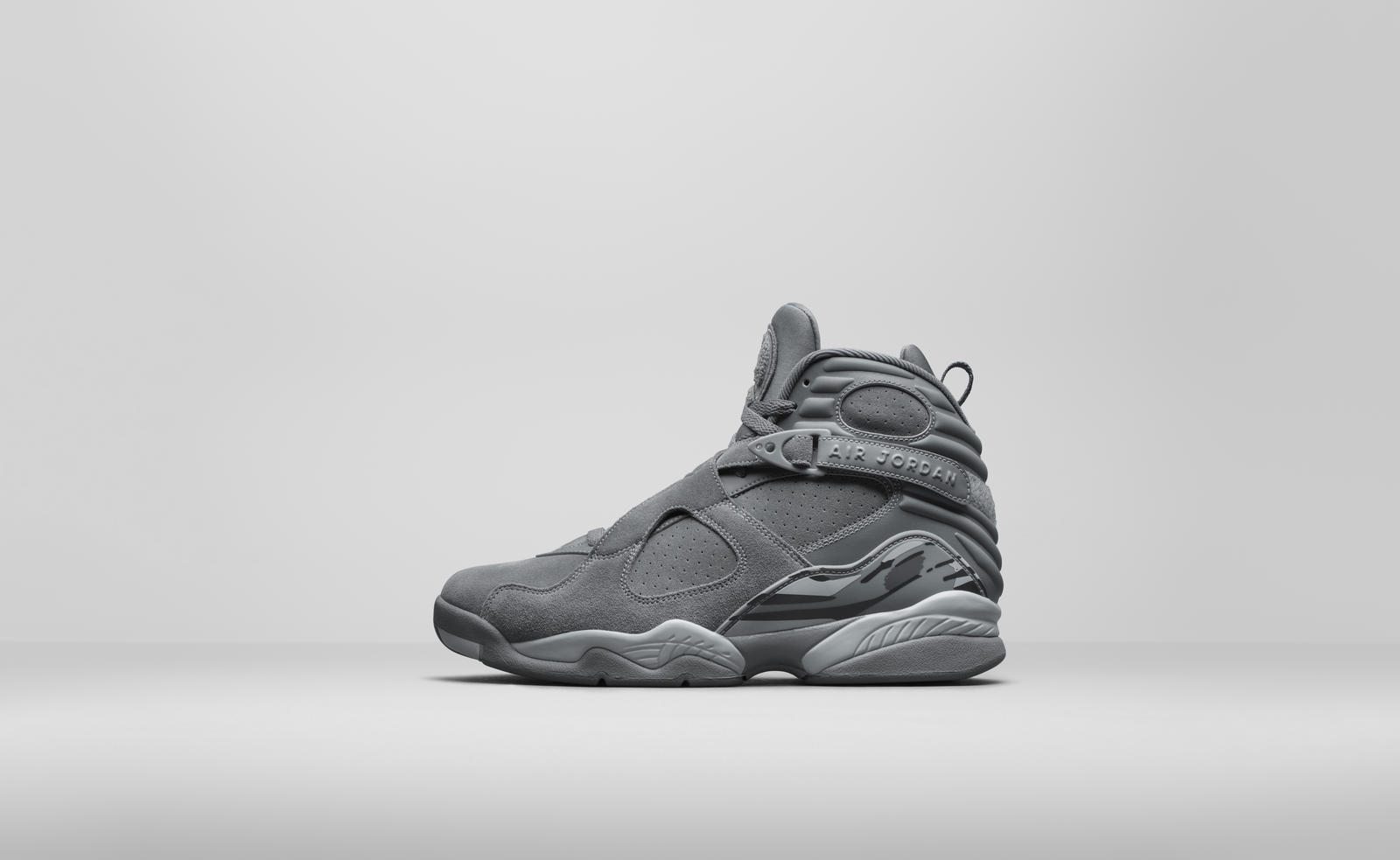 Air Jordan 8 "Cool Grey"