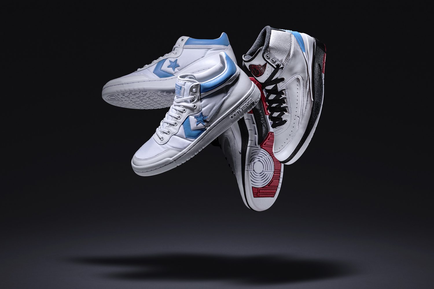 Jordan x Converse "UNC Alumni" Pack