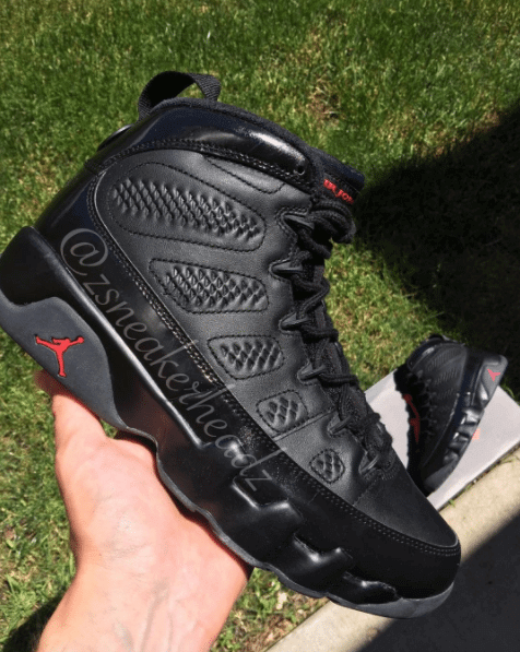 Air Jordan 9 Black/Red