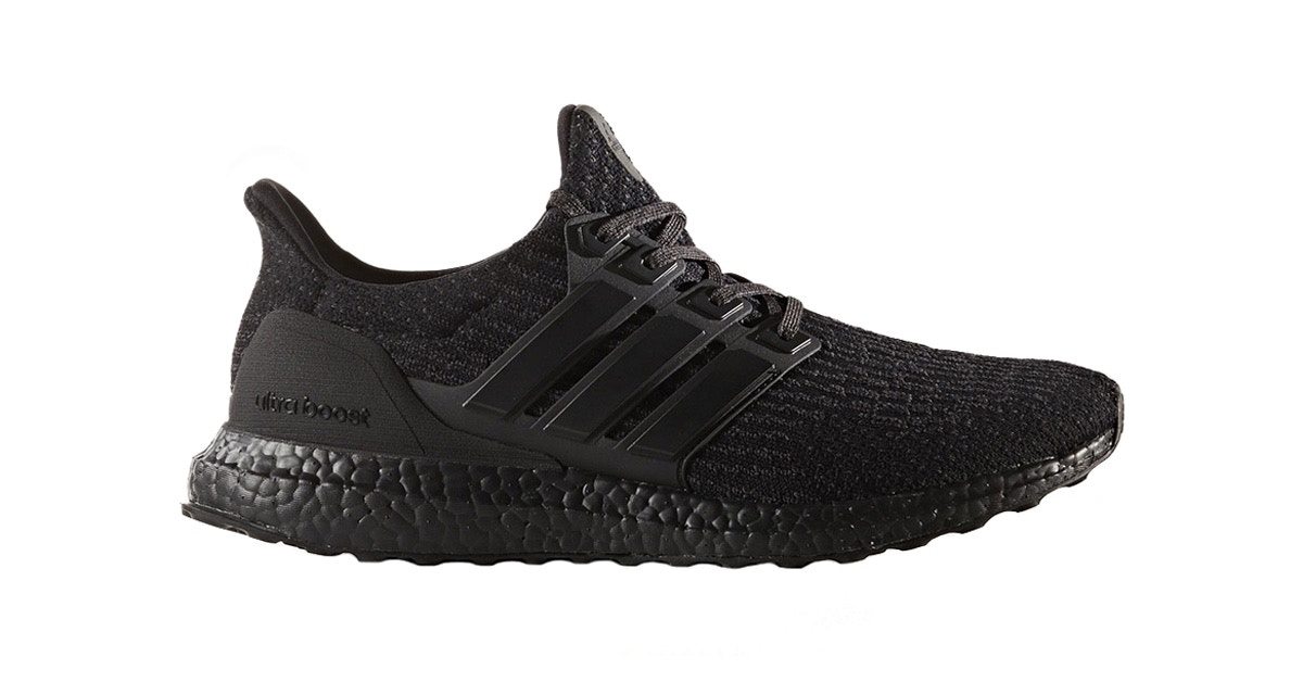 adidas Ultra Boost 3.0 "Triple Black"