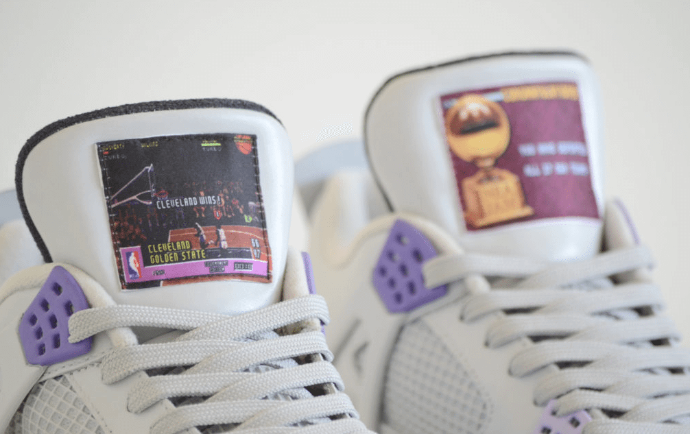 Air Jordan 4 "US Super Nintendo" Custom