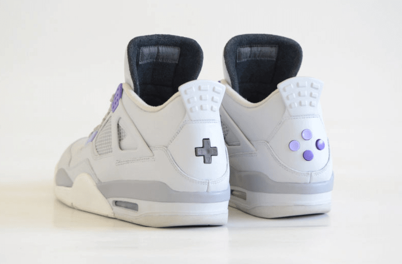 Air Jordan 4 "US Super Nintendo" Custom