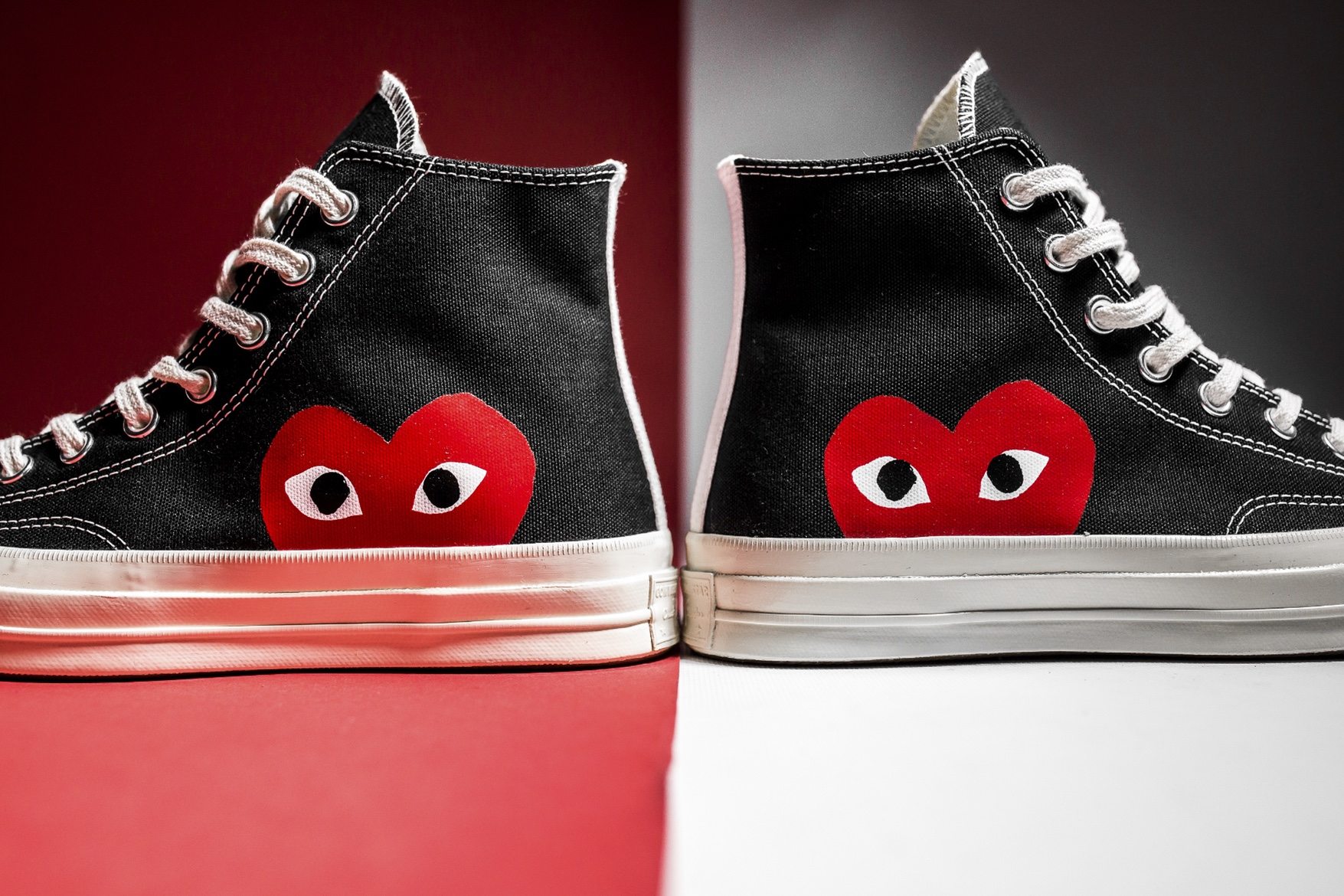 CDG PLAY x Converse Chuck Taylor All Star 70