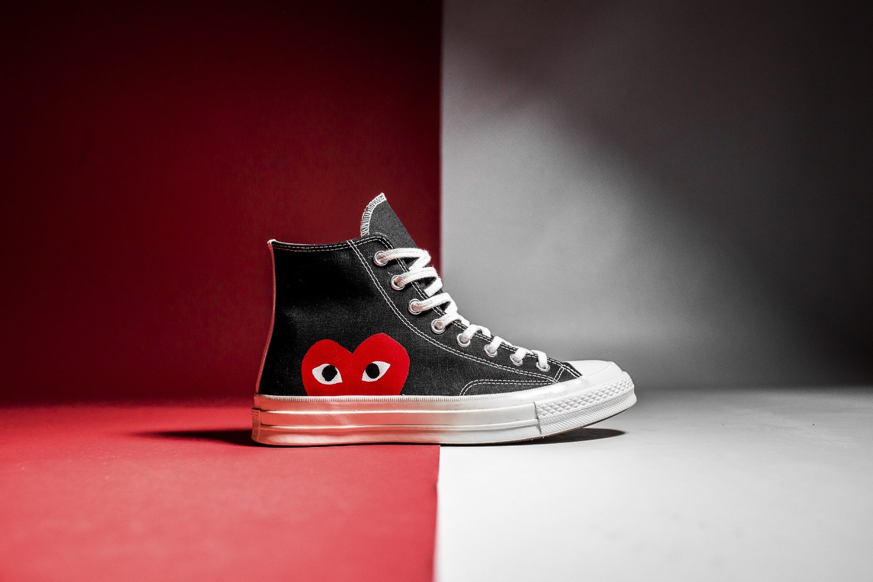 CDG PLAY x Converse Chuck Taylor All Star 70