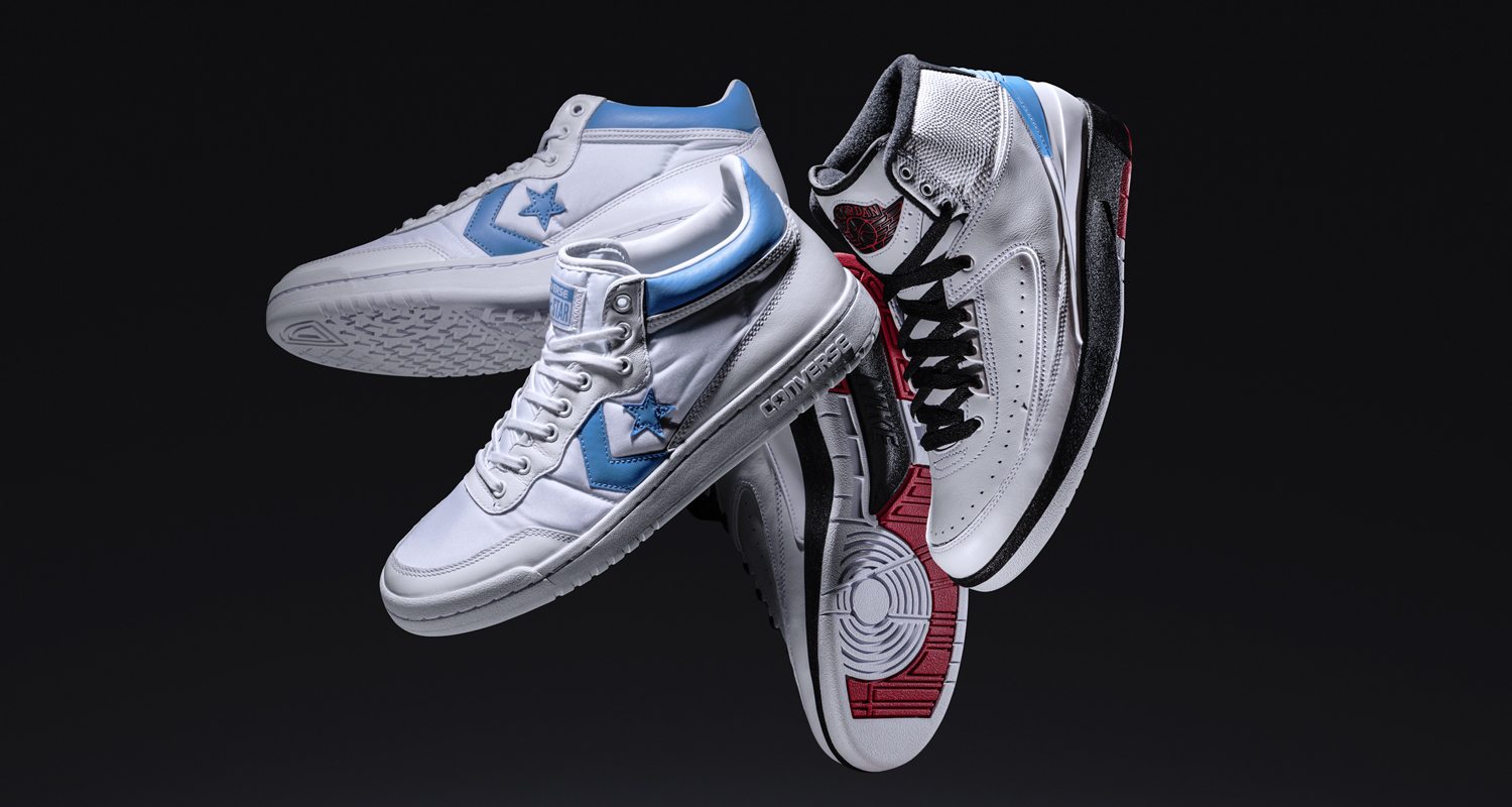 Jordan x Converse "UNC Alumni" Pack