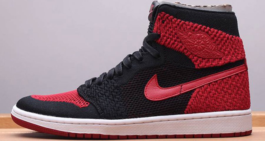 Air Jordan 1 Flyknit Black/Red