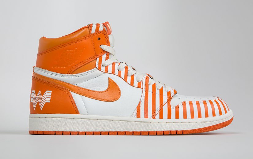 Air Jordan 1 "Whataburger" Custom by Dank and Co.