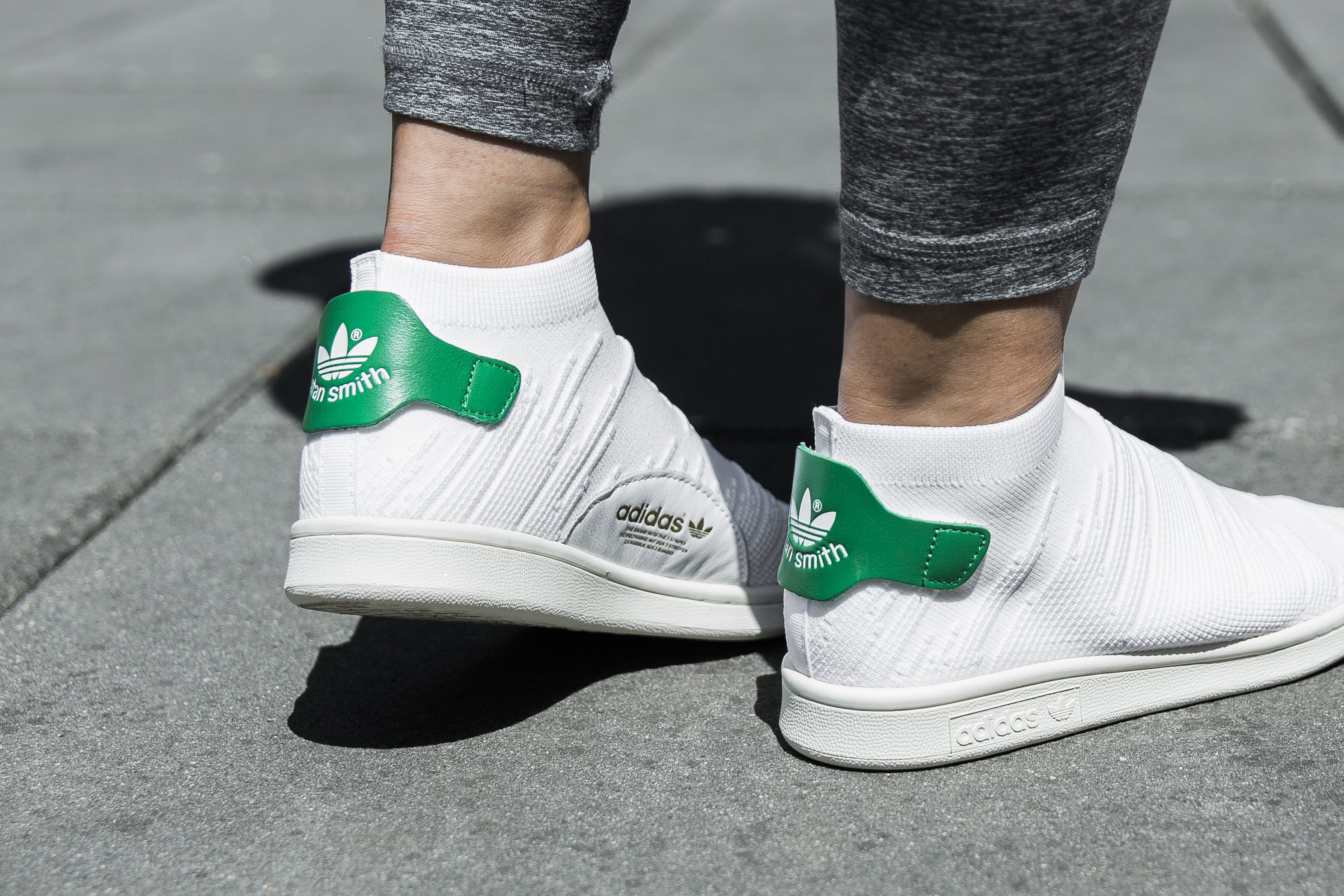 adidas Stan Smith Sock PK White/Green