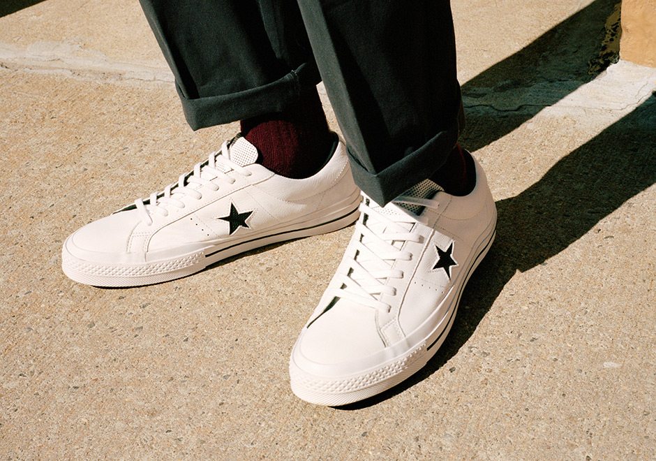 Converse One Star "Perforated Leather" Pack