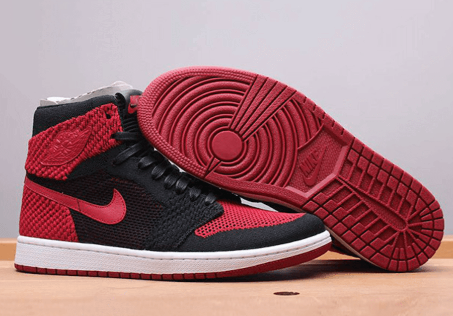 Air Jordan 1 Flyknit Black/Red