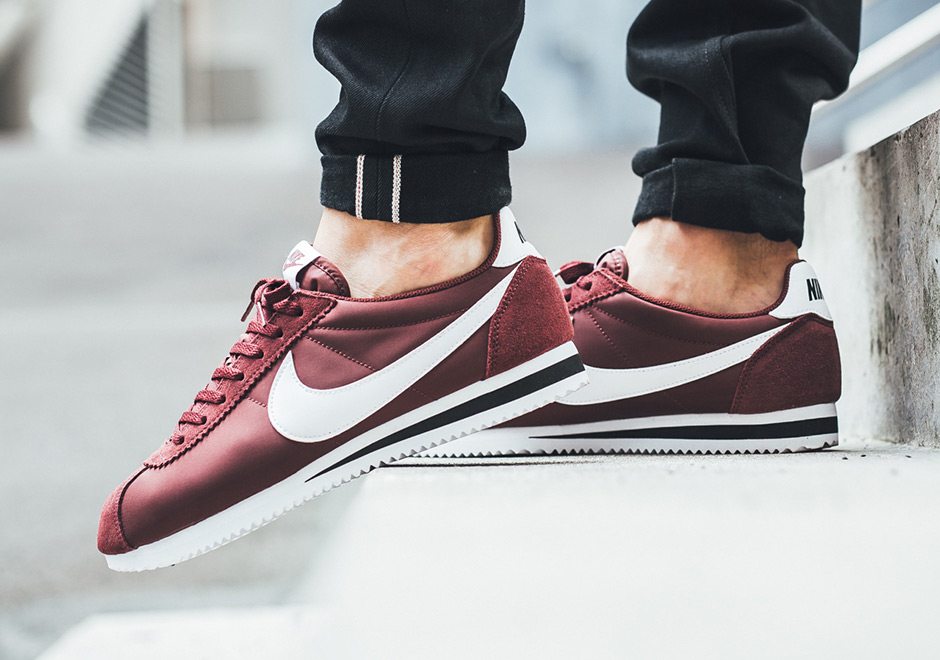 Nike Cortez Nylon "Dark Team Red"