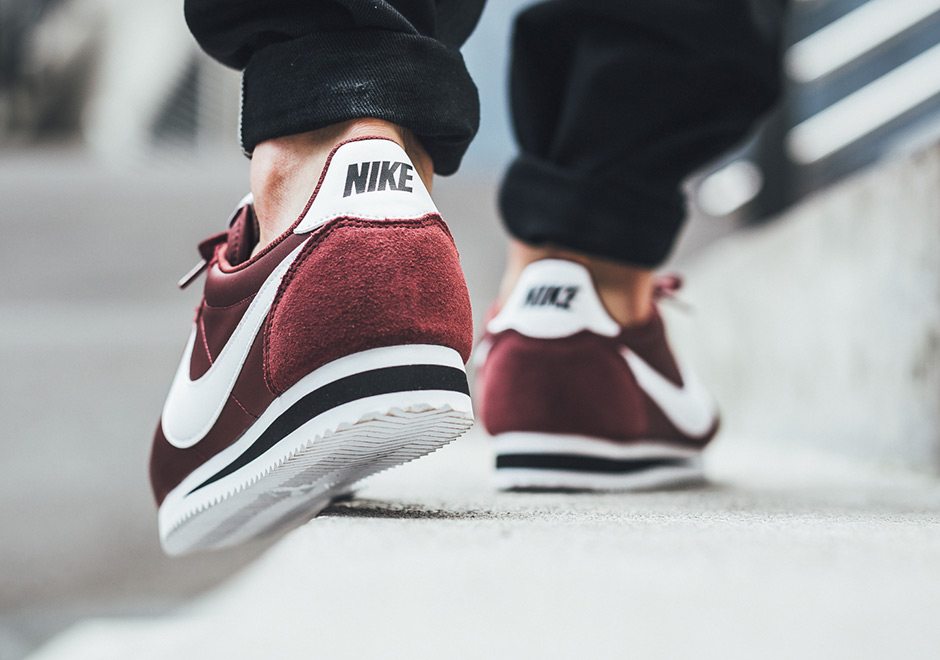 Nike Cortez Nylon "Dark Team Red"