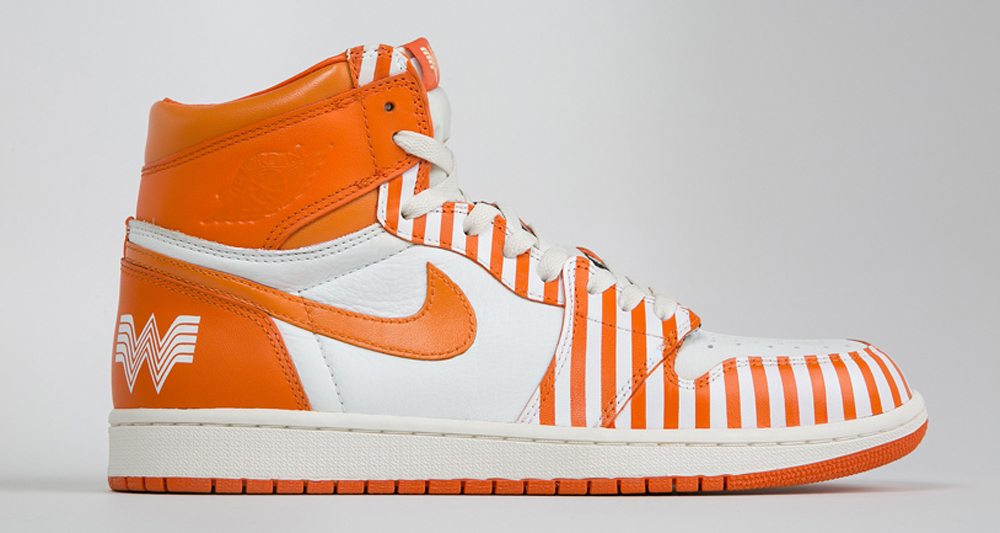 Air Jordan 1 "Whataburger" Custom by Dank and Co.