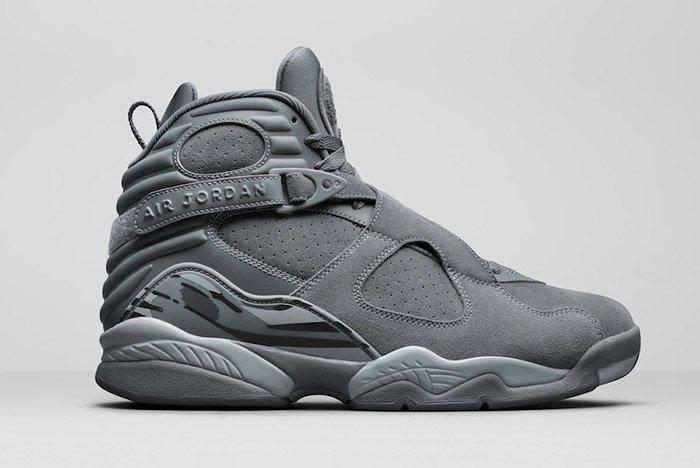 Air Jordan 8 "Cool Grey"