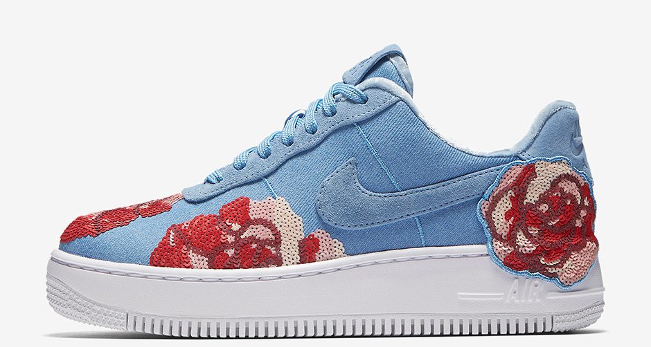 Nike Air Force 1 Low "Floral Sequin" Pack