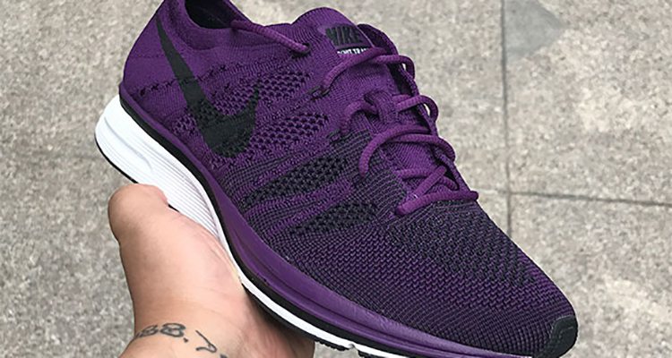 Nike Flyknit Trainer Purple/Black