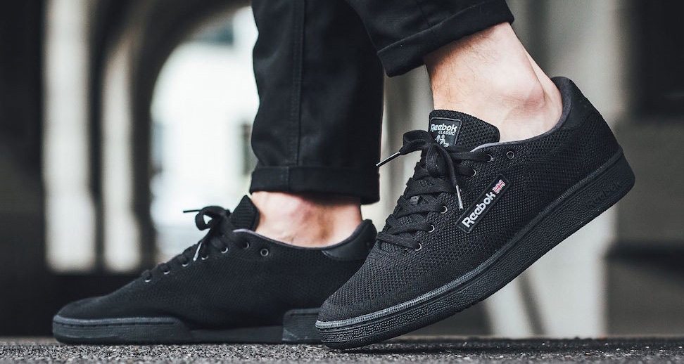 Reebok Club C Ultraknit "Triple Black"