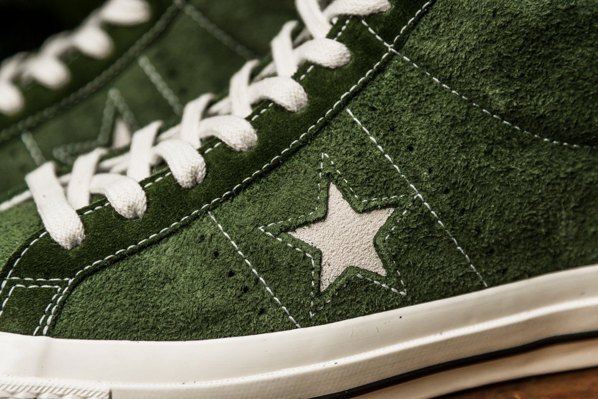 Converse One Star Mid Shadow "Fern Green"