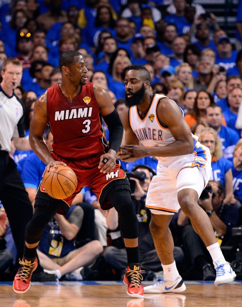 Dwyane Wade in the Jordan Fly Wade