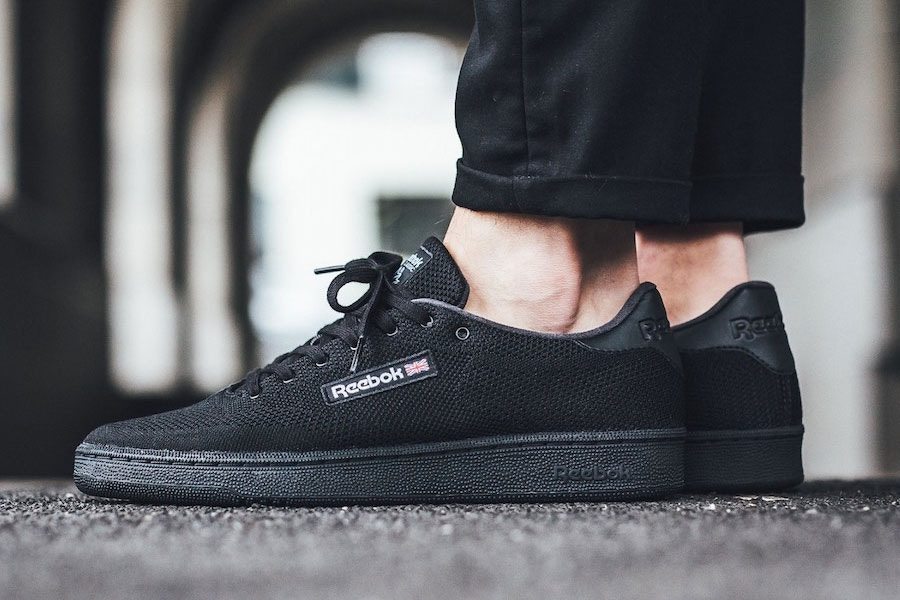 Reebok Club C Ultraknit "Triple Black"