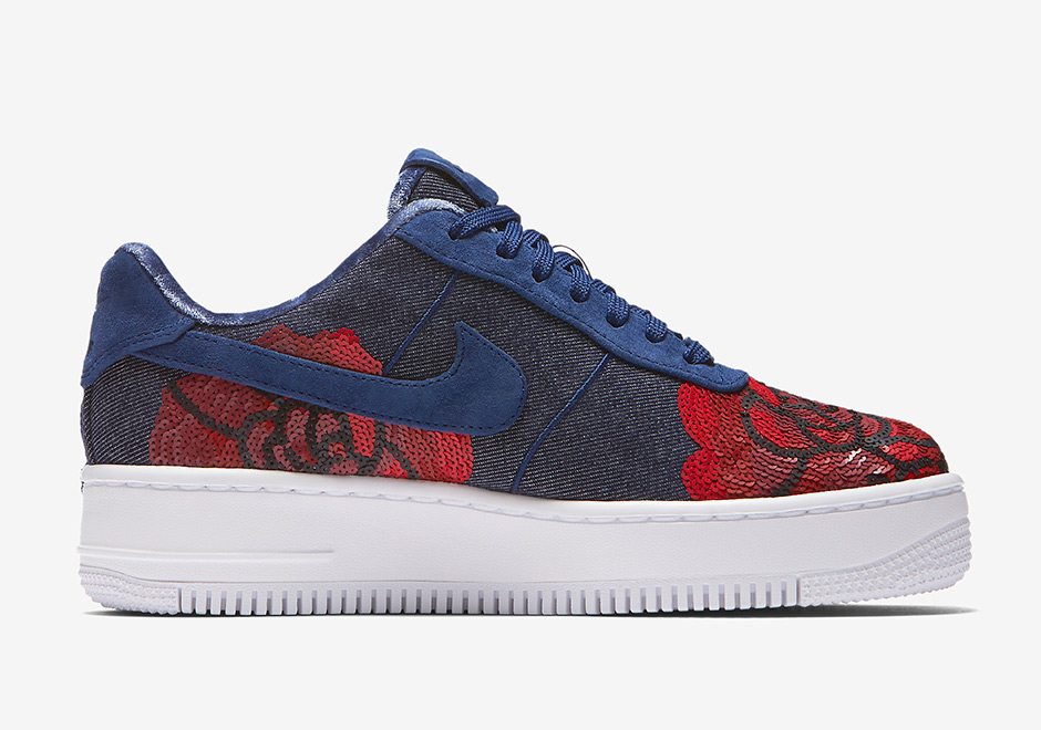 Nike Air Force 1 Low "Floral Sequin" Pack