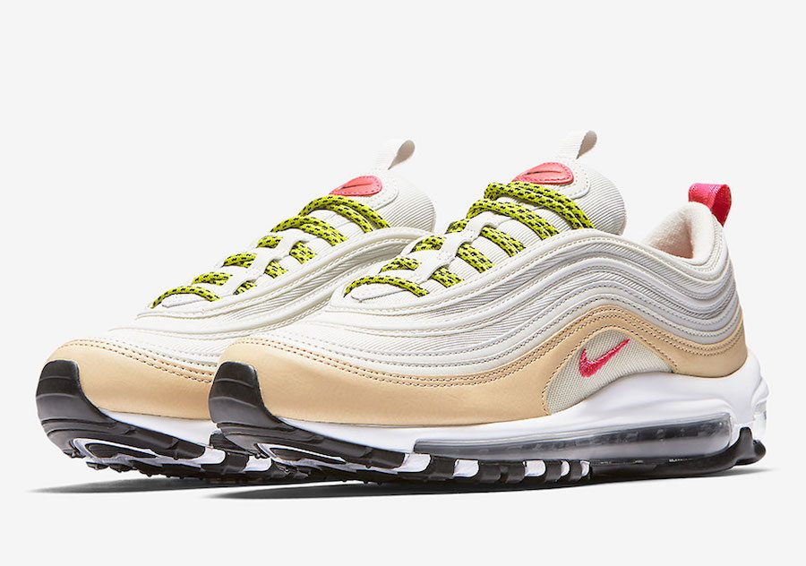 Nike Air Max 97 White/Tan-Pink