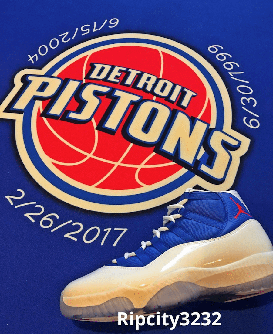 Air Jordan 11 "Pistons" PE