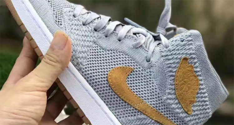 Air Jordan 1 Flyknit "Wolf Grey"