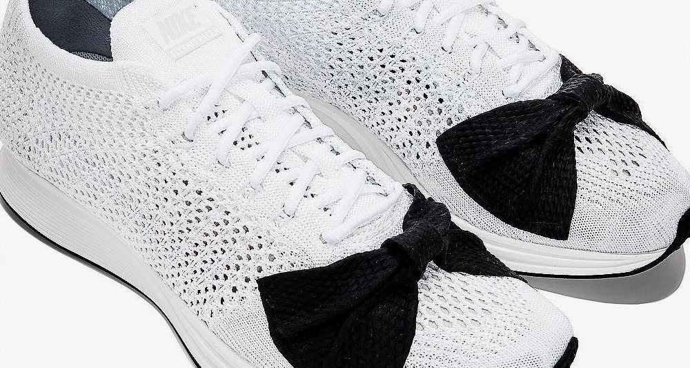 CDG x Nike Flyknit Racer "Bow"