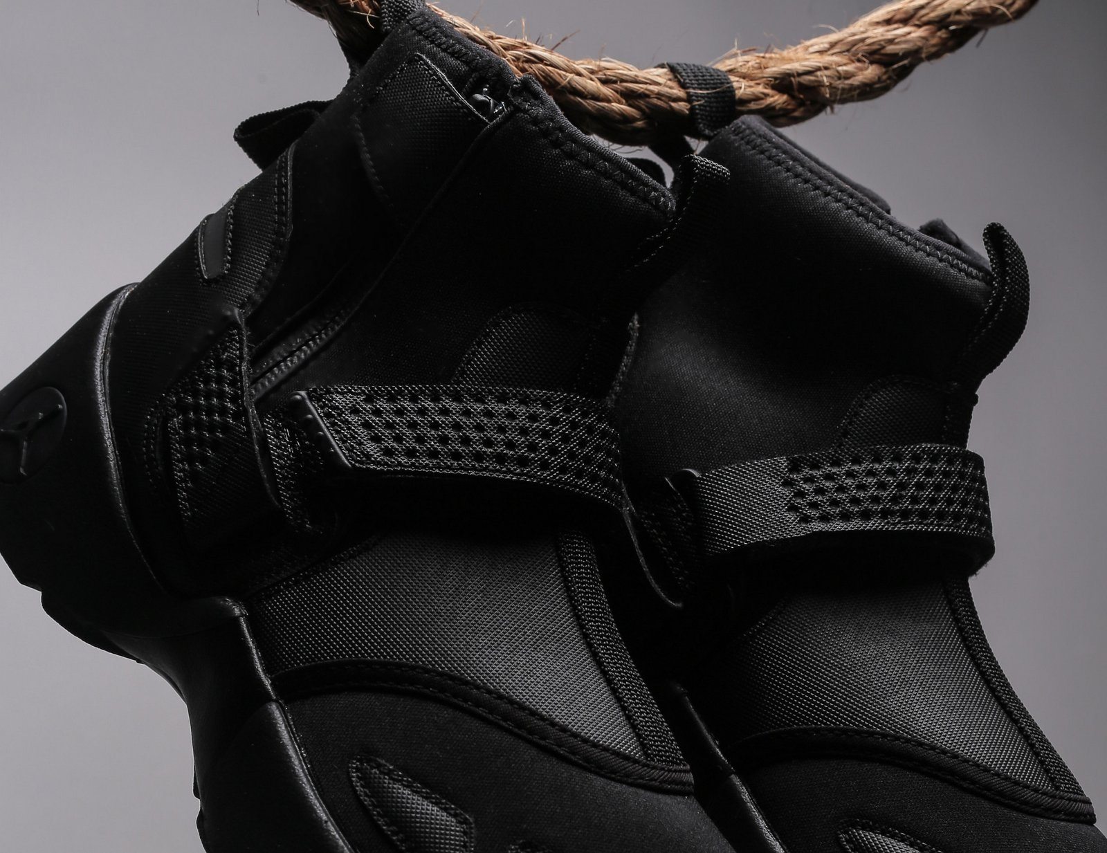 Jordan Trunner High LX "Triple Black"