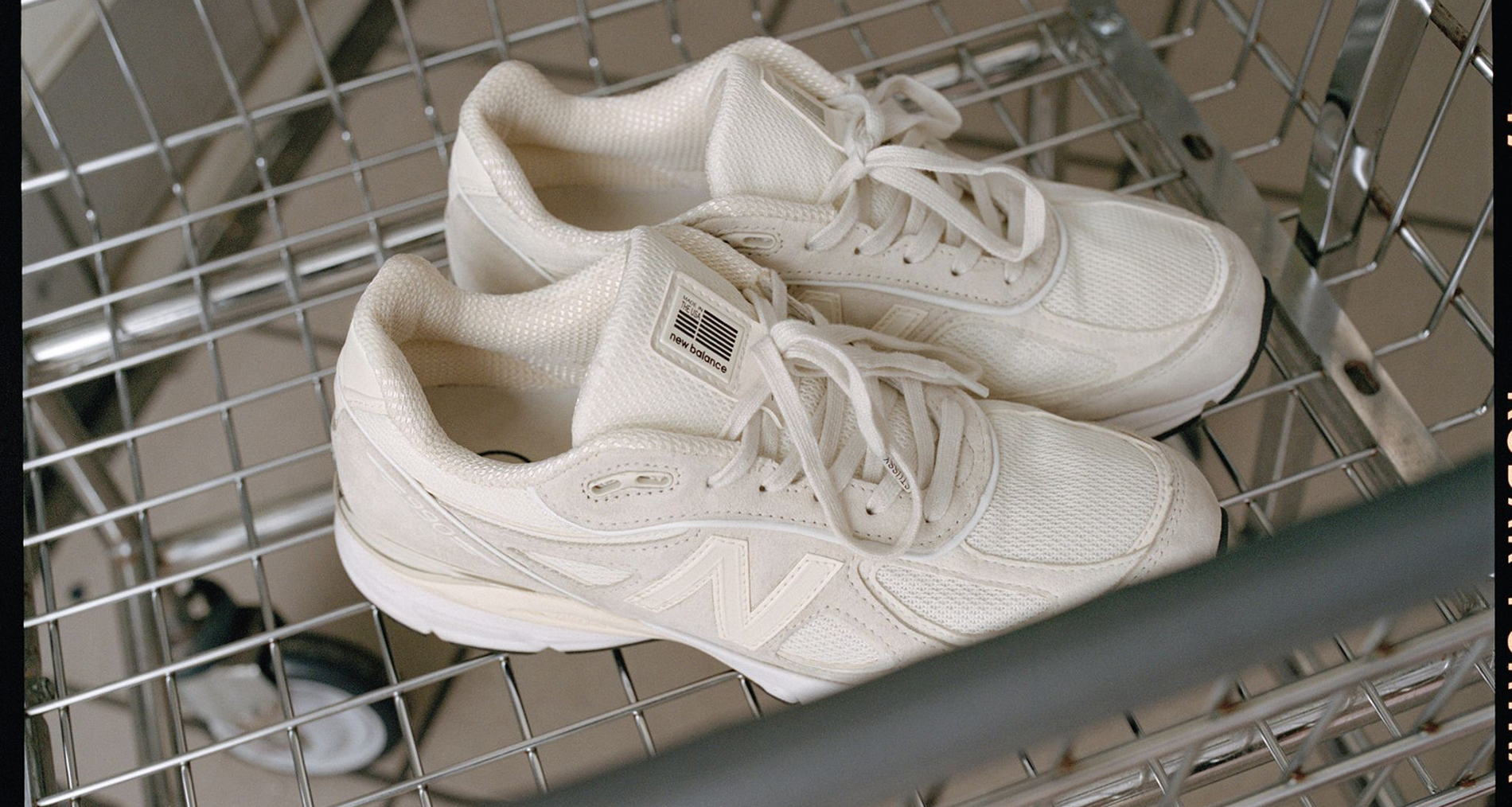 Stussy x New Balance 990v4 "Stussy Cream"