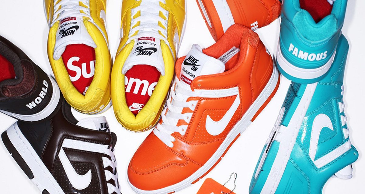 Supreme x Nike Air Force 2