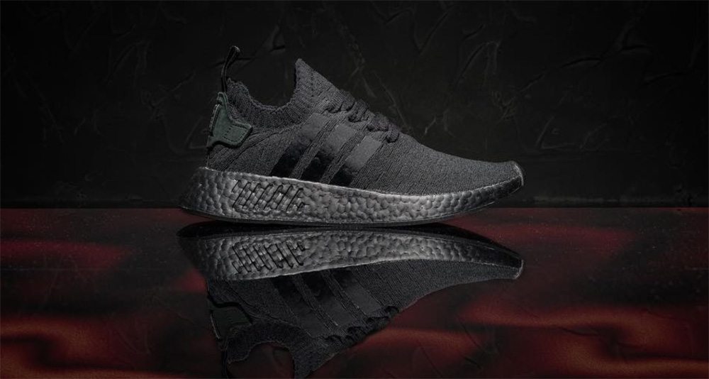 adidas NMD R2 PK "Triple Black"