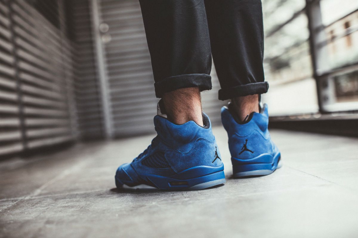 Air Jordan 5 "Blue Suede"