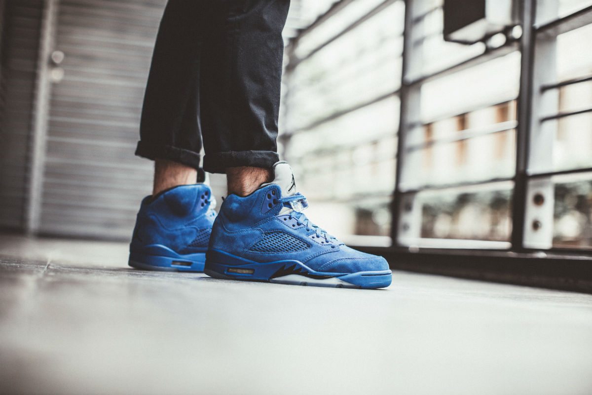 Air Jordan 5 "Blue Suede"