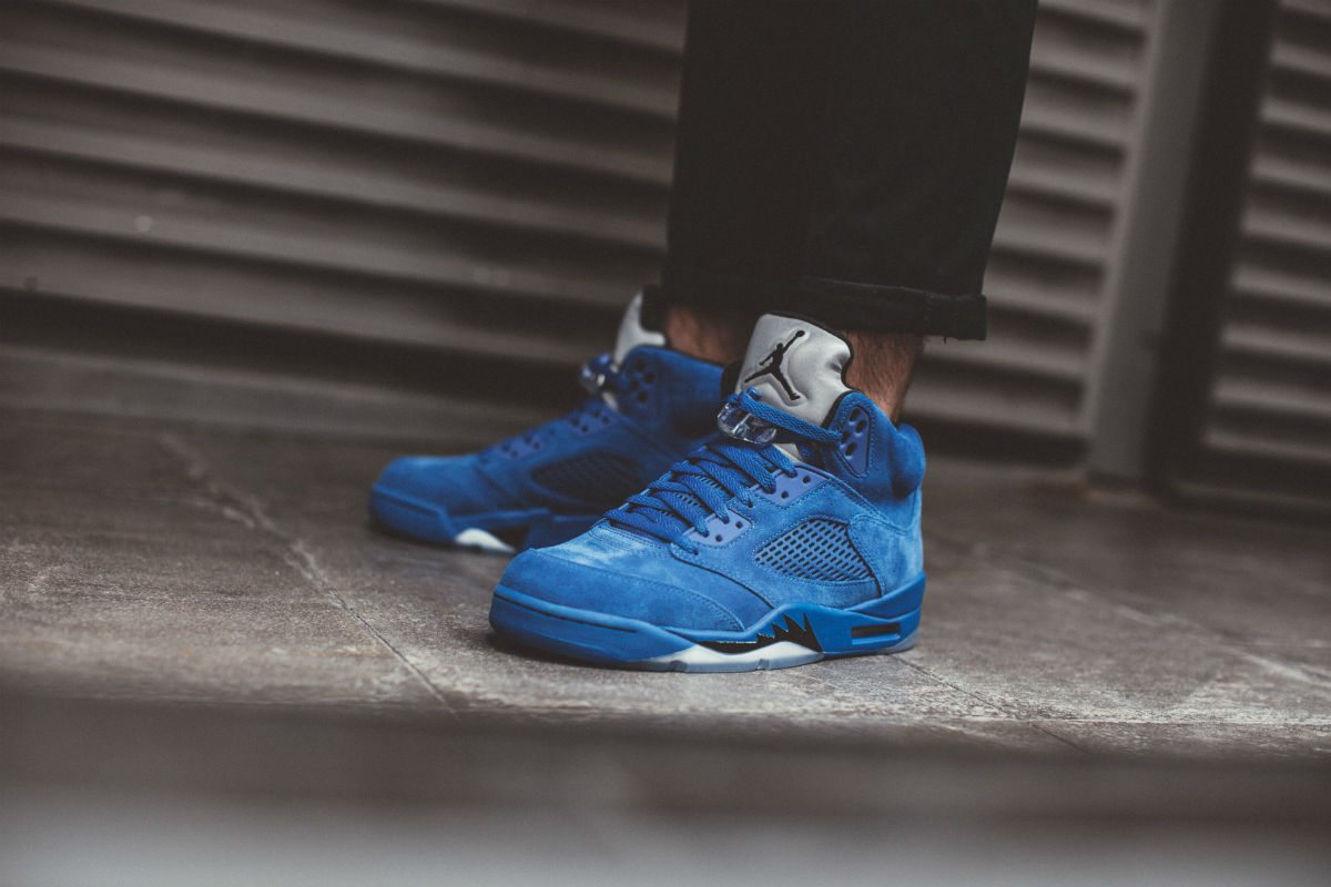 Air Jordan 5 "Blue Suede"