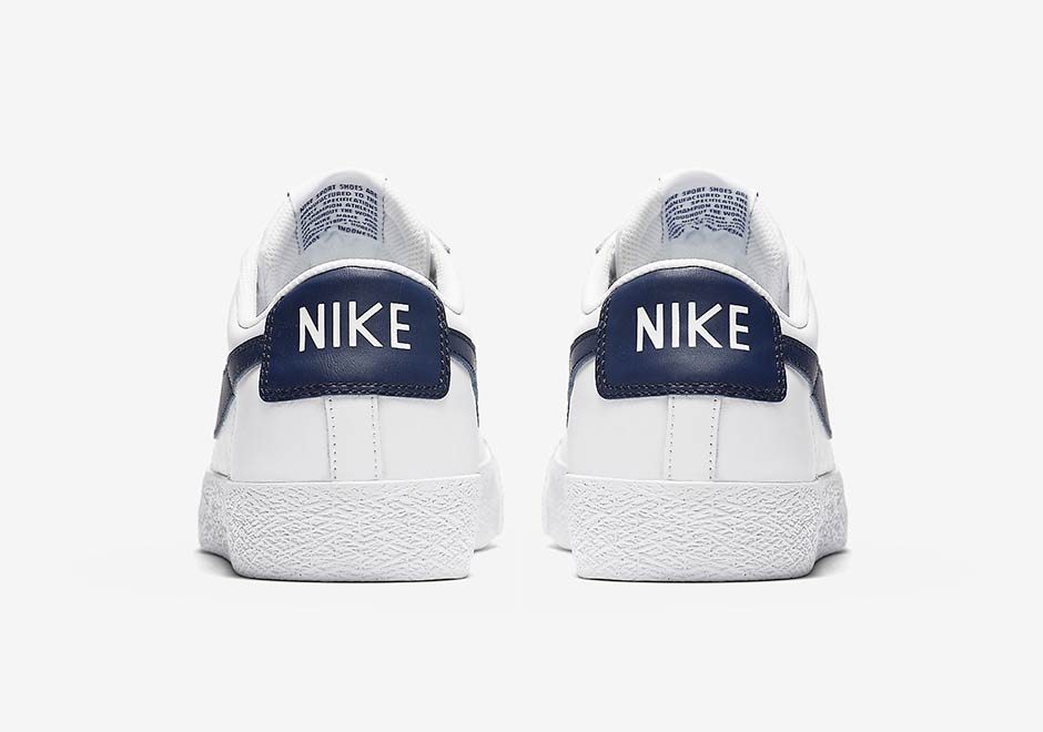 Nike SB Blazer Low White/Obsidian