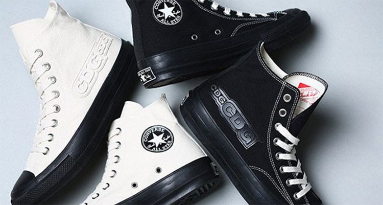 COMME des GARCONS x Converse Chuck Taylor "Black and White" Collection