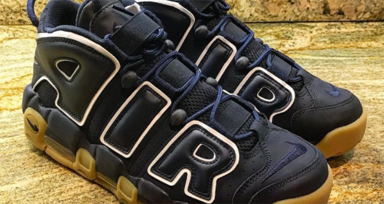 Nike Air More Uptempo Navy/Gum