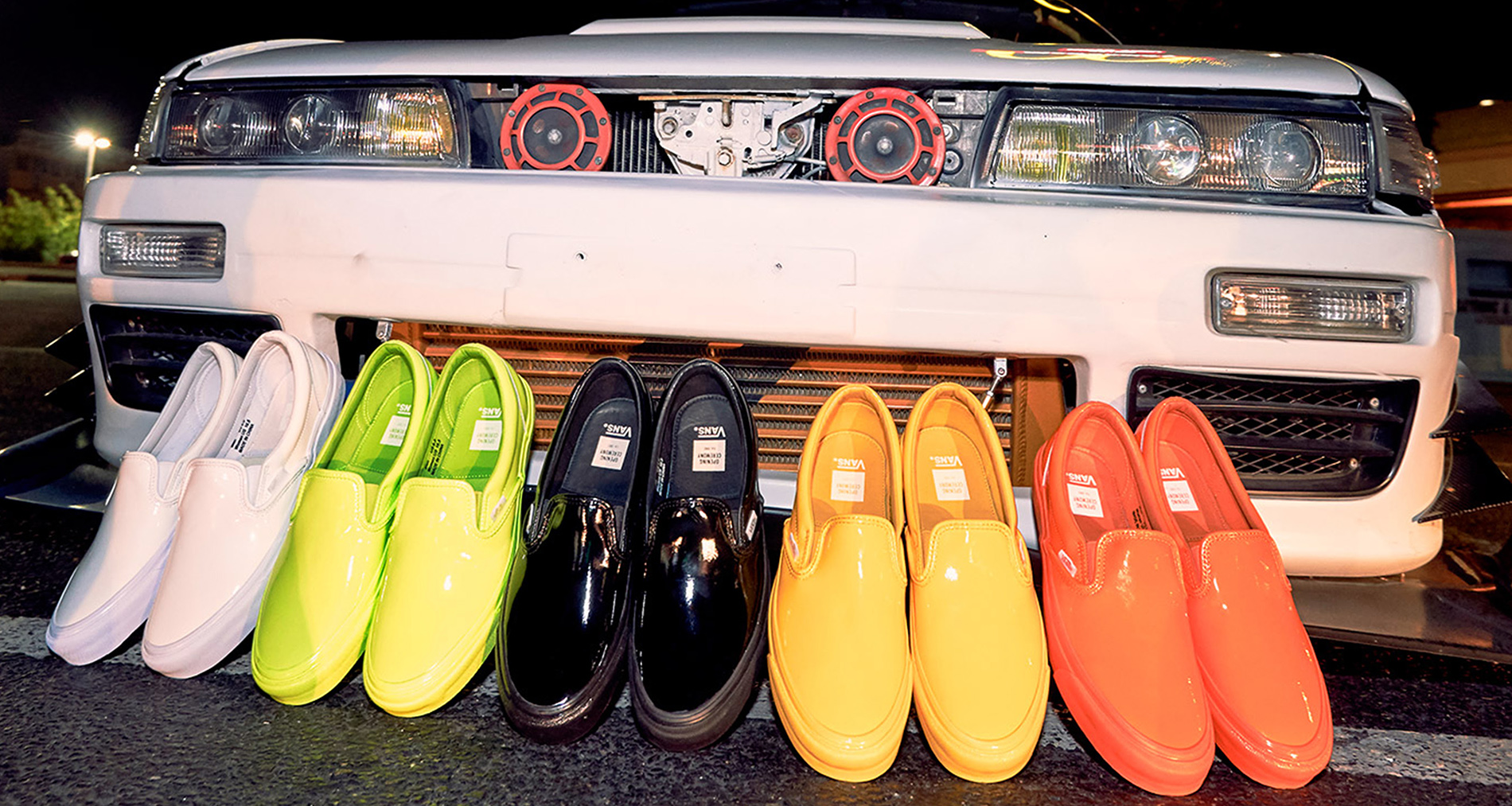 Opening Ceremony x Vans Slip-On "Glossy" Pack