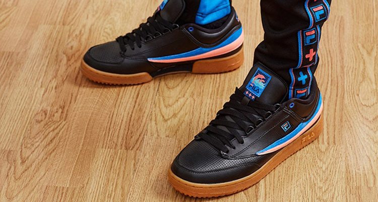 Pink Dolphin x FILA T1 Mid