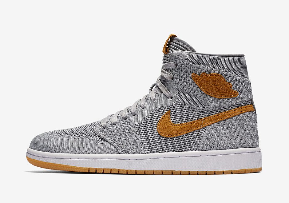 Air Jordan 1 Flyknit "Wolf Grey"