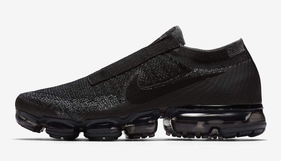 Nike Air VaporMax Laceless "Black"