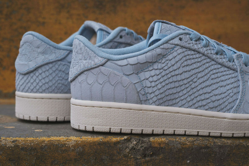 Air Jordan 1 Retro Low NS “Snakeskin” Ice Blue