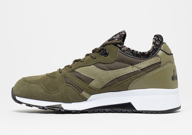 Diadora N9000 "Olive Camo"